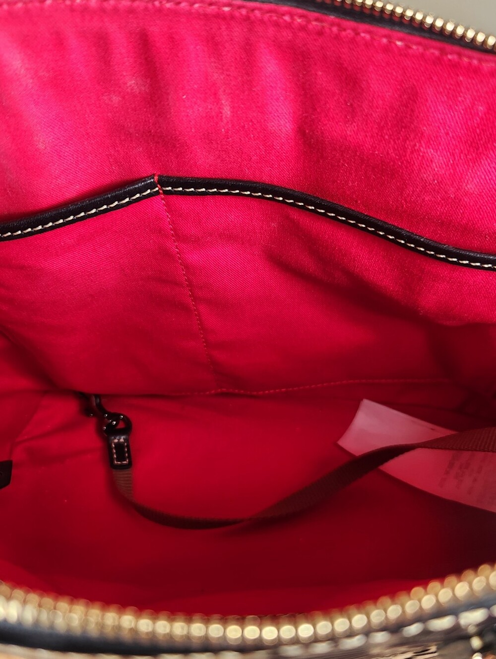 DOONEY & BOURKE Disney Sketch Handbag Black Leather Cross Body Embossed Rare - Picture 11 of 16